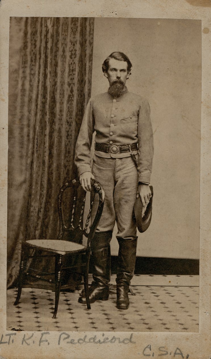 Kellion F. Peddicord, Lieutenant, Companies B, 2nd Kentucky Cavalry (Confederate) av Pittsburg Cargo