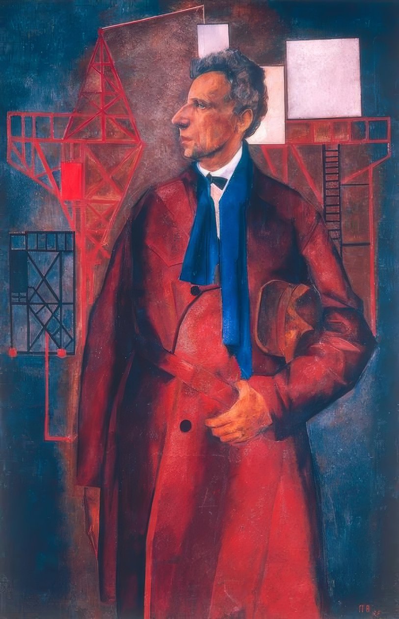 Porträtt av W.E. Meyerhold av Pjotr Wladimirowitsch Wiljams