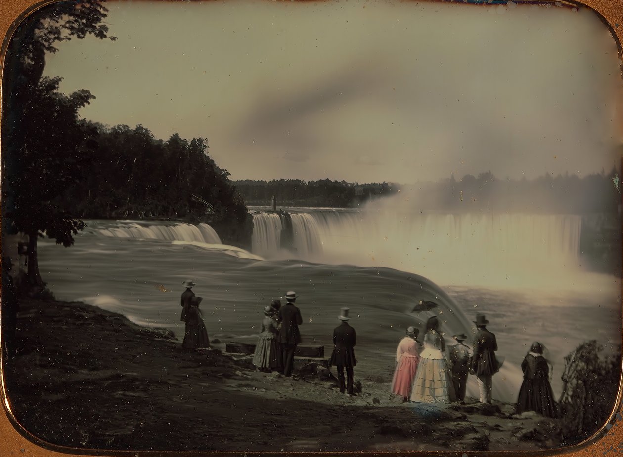 Niagarafallen, ca. 1850. av Platt D. Babbitt