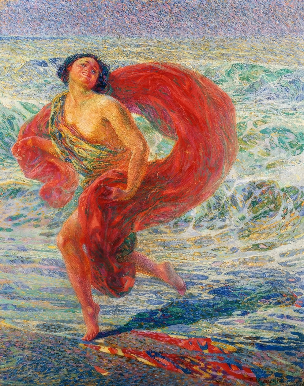 Jordisk glädje av Plinio Nomellini