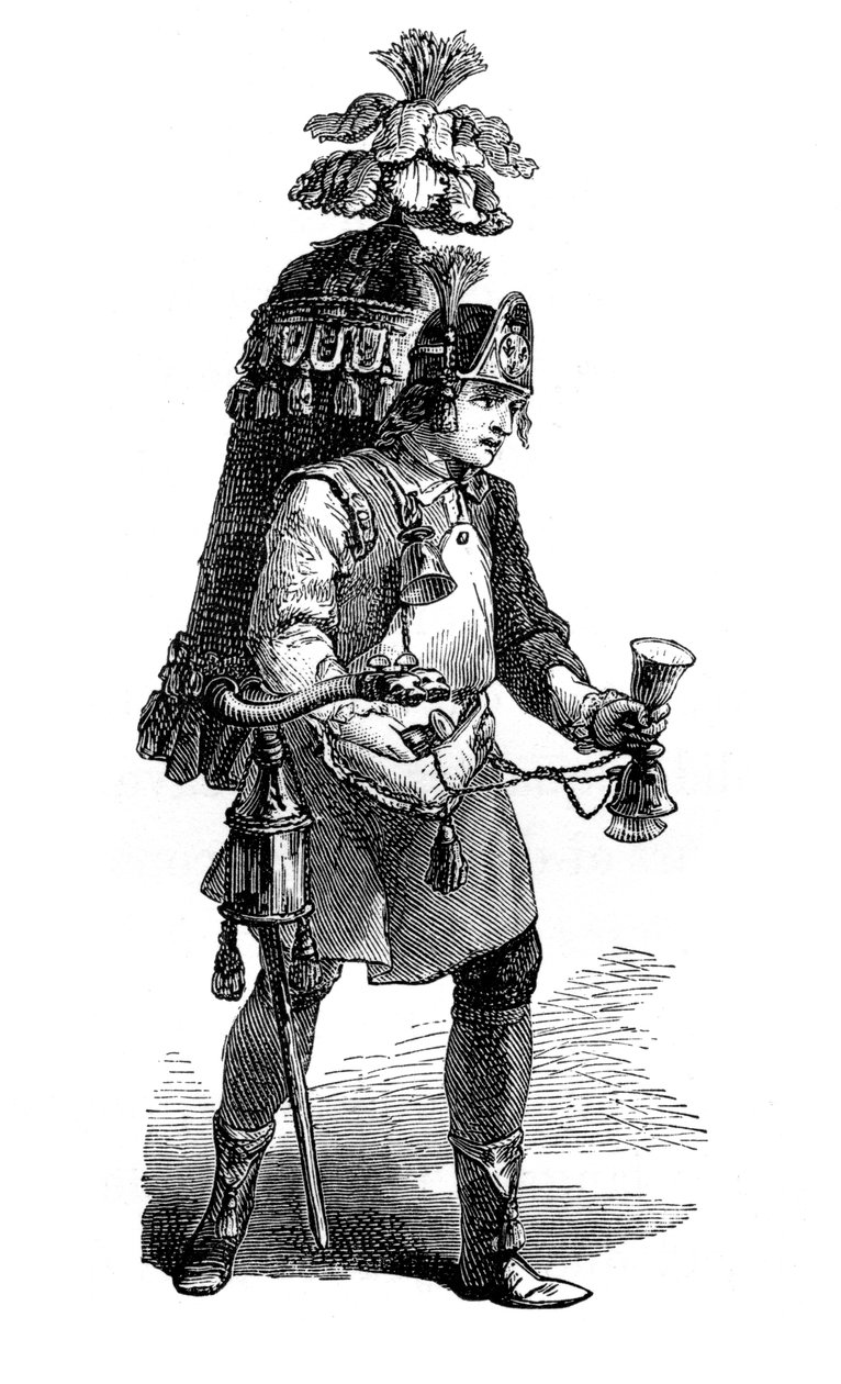 Örttehandlaren, 1885. av Poisson