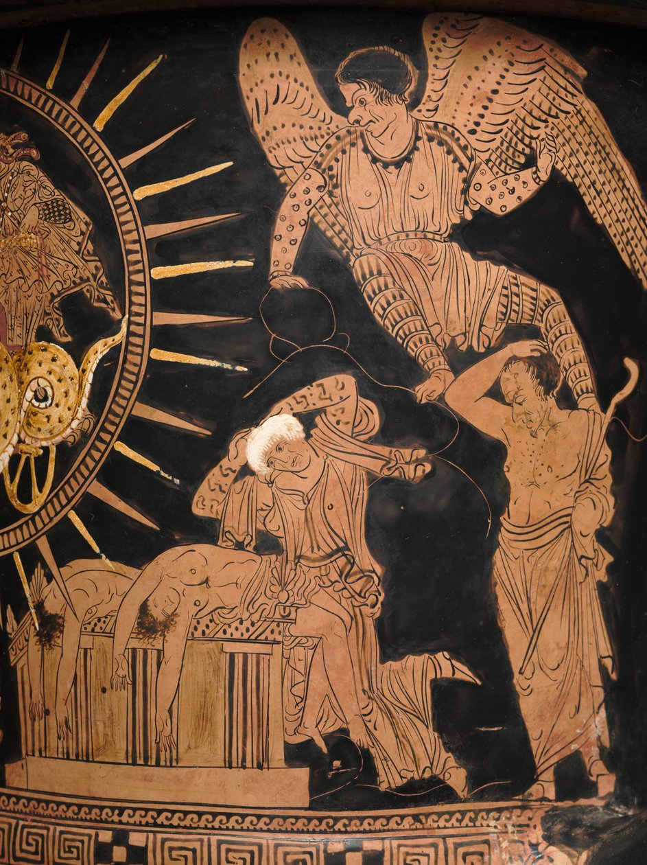 Lucanian Calyx-Krater, c.400 f.Kr av Policoro Painter