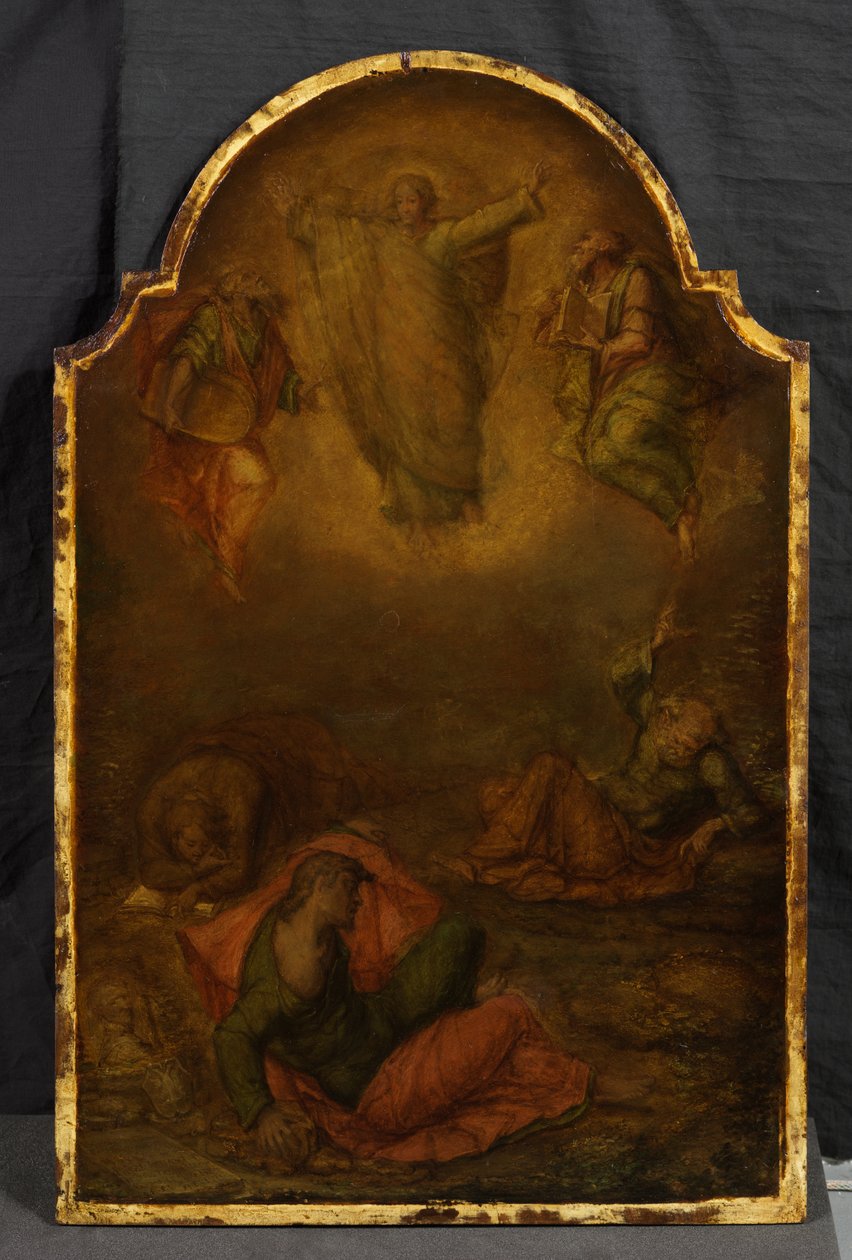 Transfiguration av Polidoro da (attr. to) Caravaggio