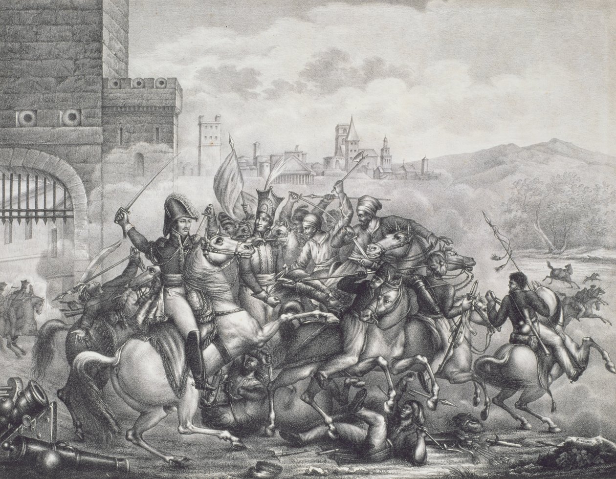 Josef Sulkowskis död, 1799 av Polish School