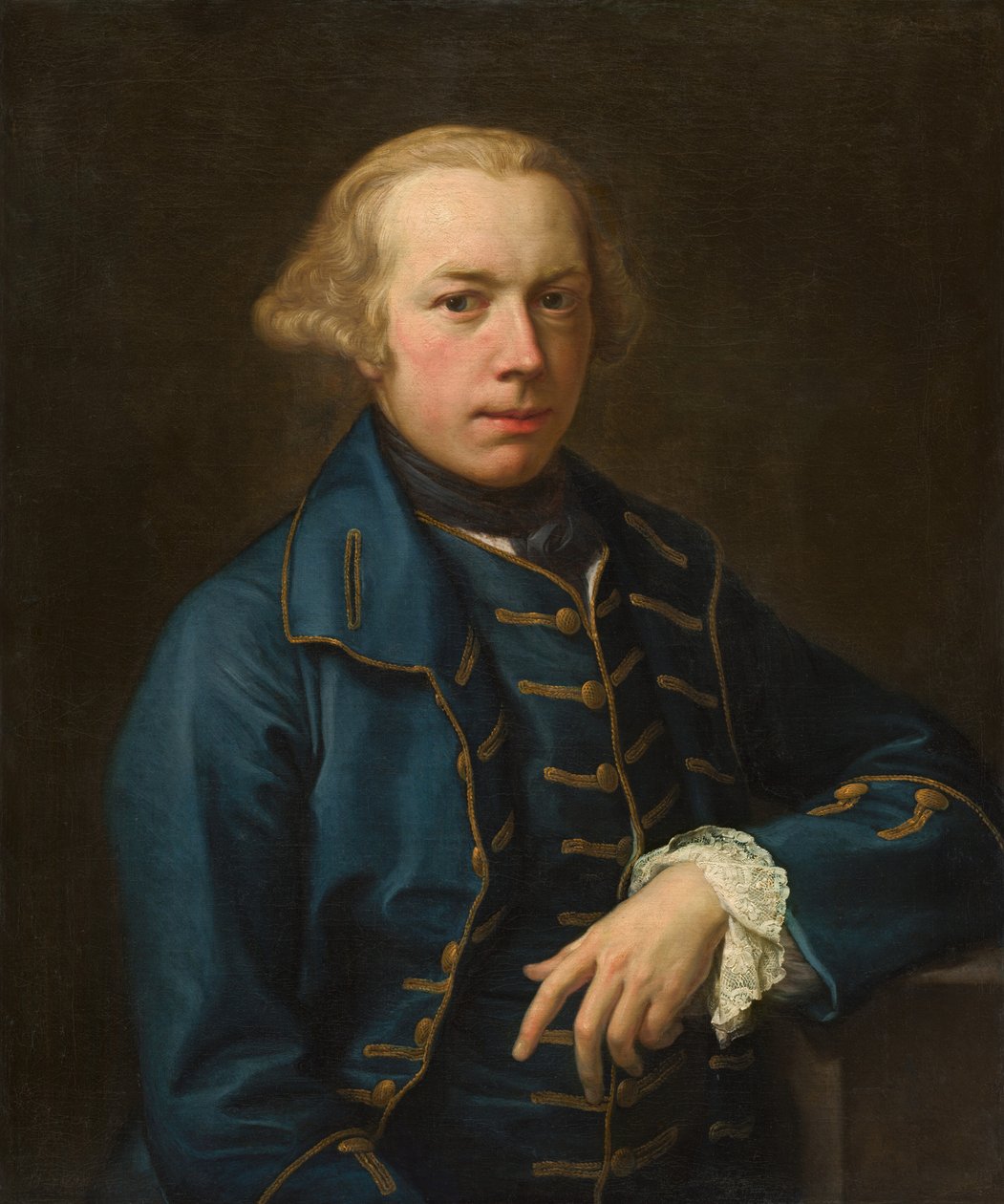Porträtt av en gentleman, ca. 1762. av Pompeo Batoni