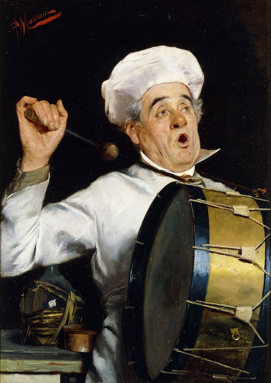 Ringer på middag, av Pompeo Massani