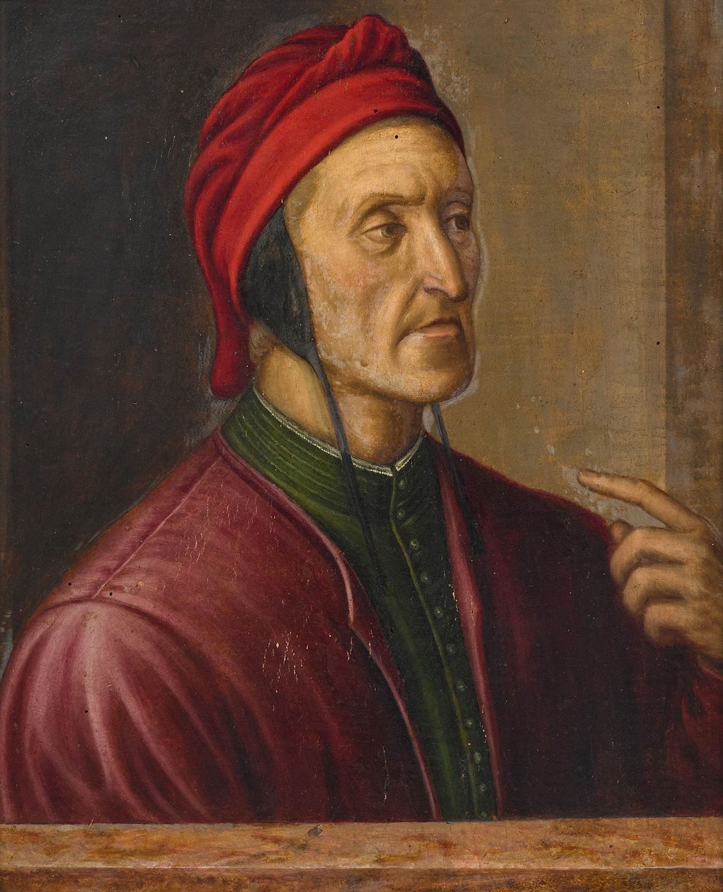 Dante Alighieri av Pontormo