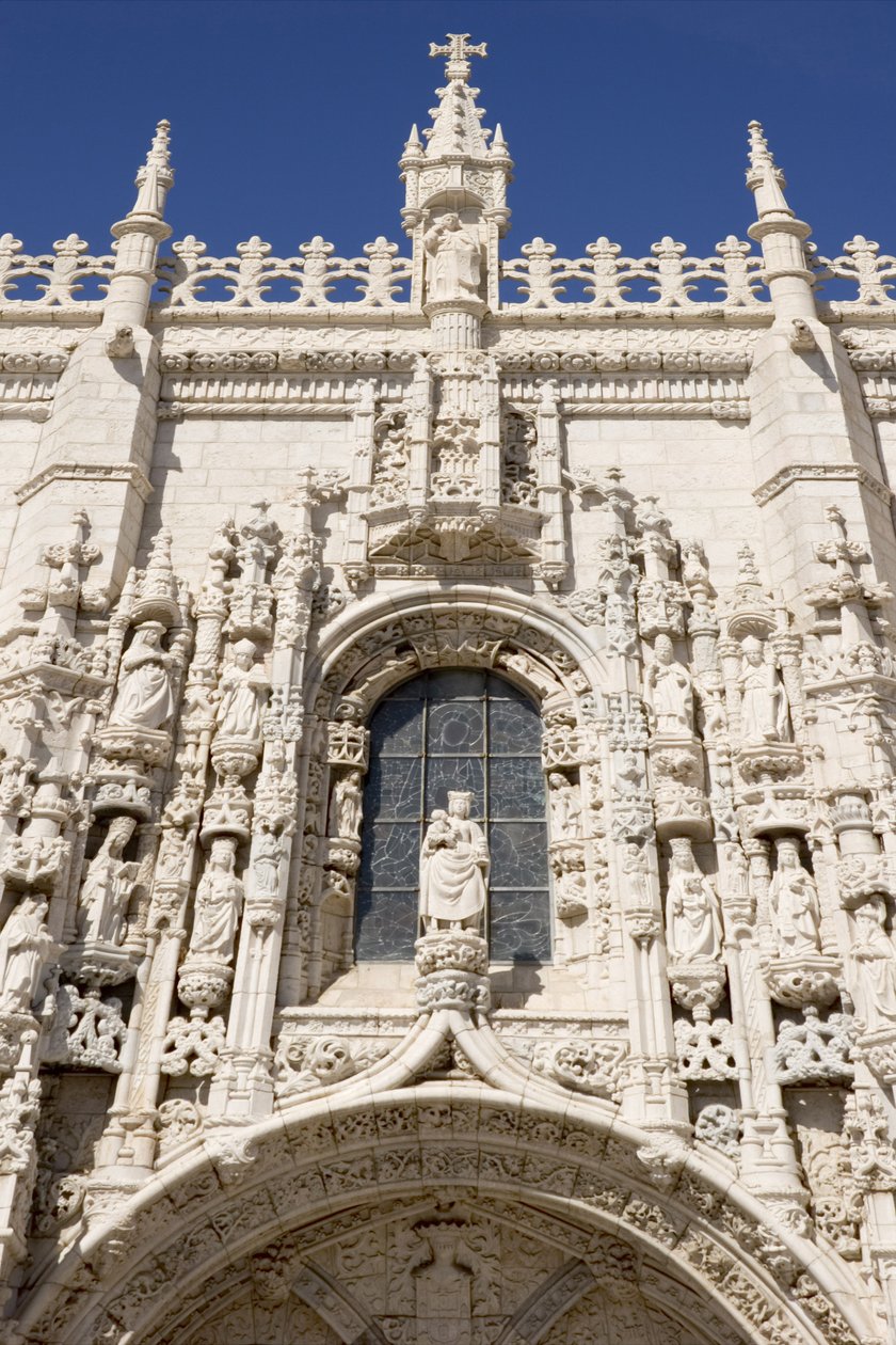 Södra portalen av Portuguese School