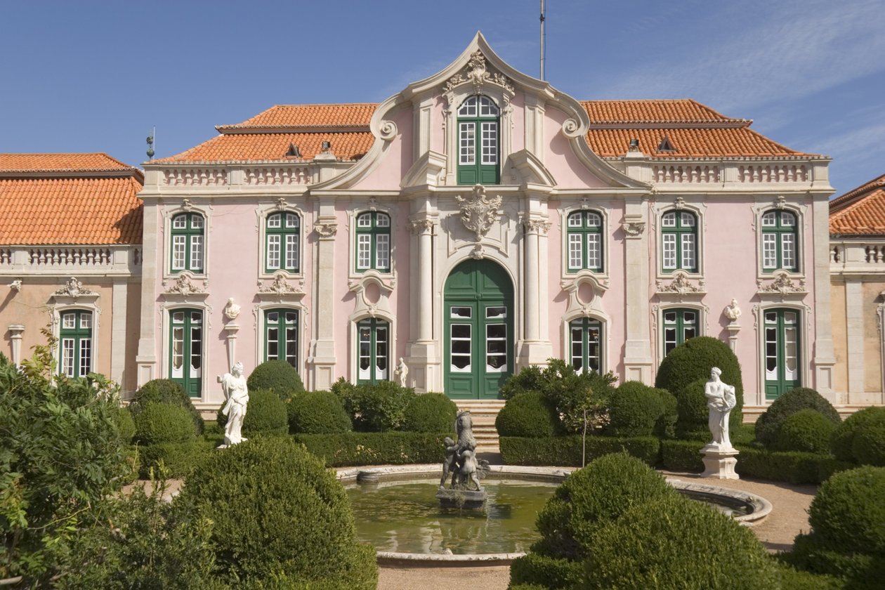 Utsikt över exteriören av Portuguese School
