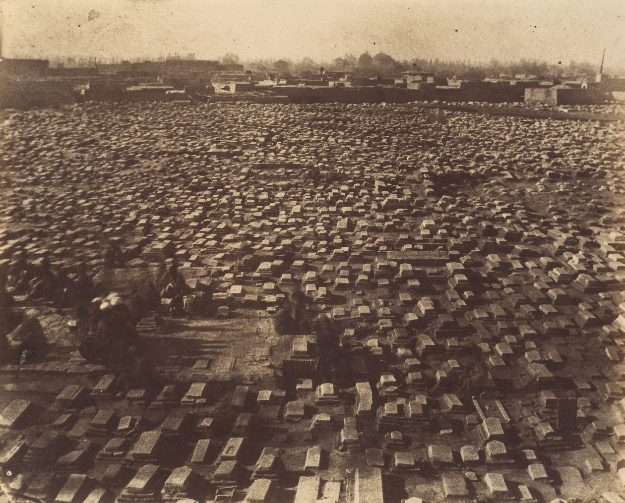 [Cemetery of MESHED], 1840-60-tal. av Possibly by Luigi Pesce.
