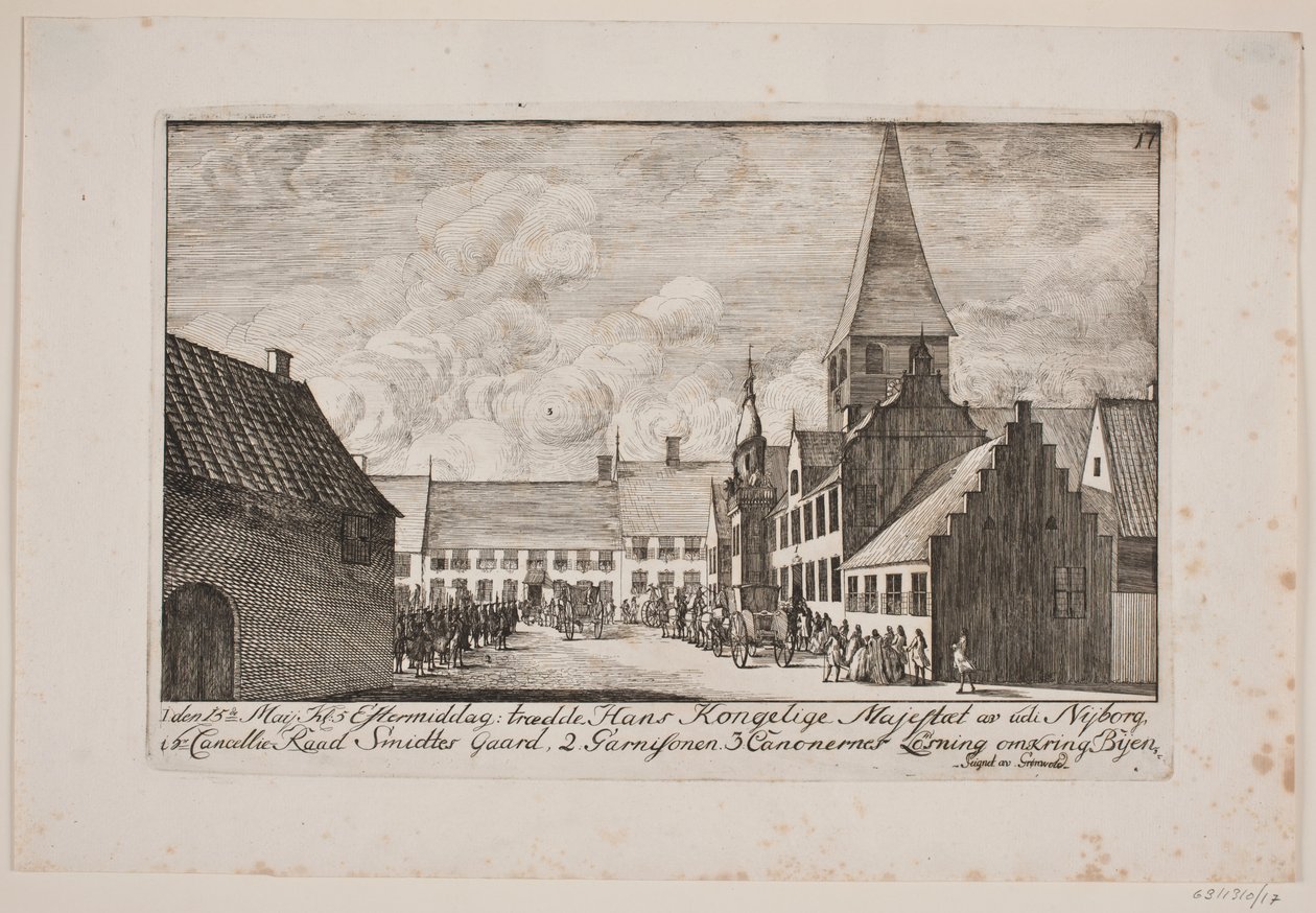 Frederik V i Nyborg av Poul Isac Grønvold