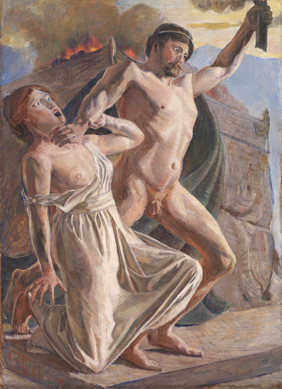 Prometheus rånar elden av Poul S. Christiansen