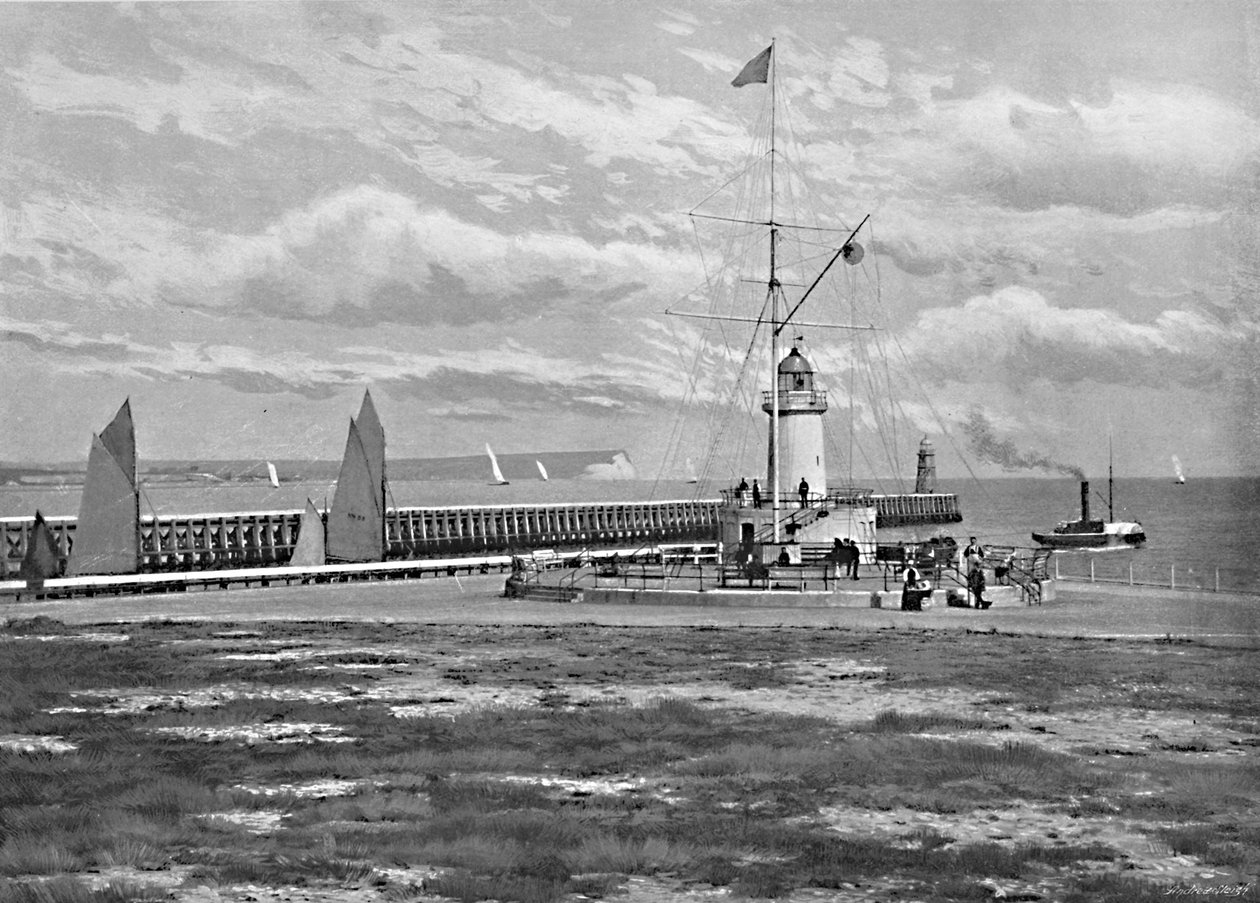 Signal Station, Newhaven, c1896 av Poulton and Co