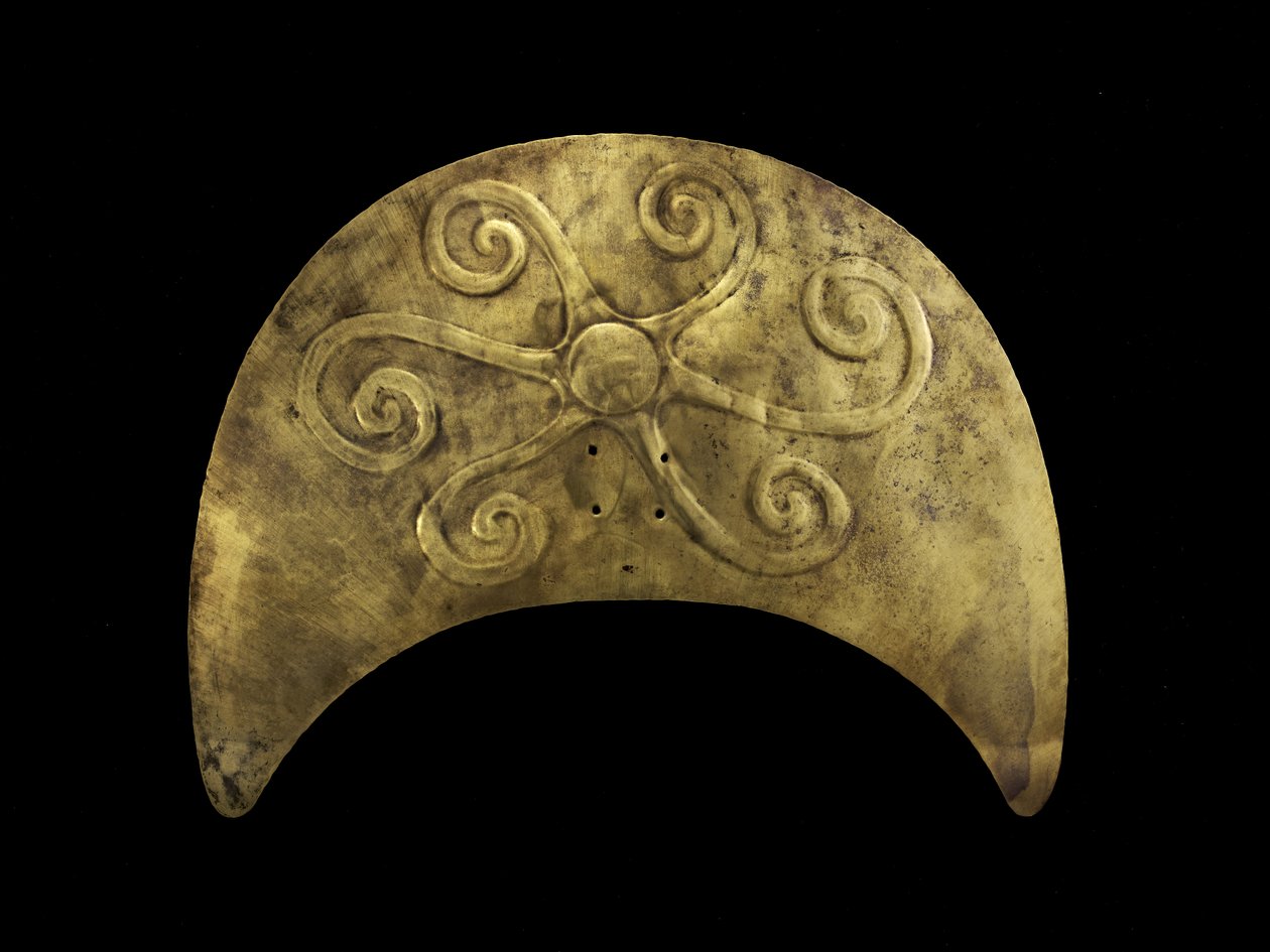 Huvudbonad med sol, Moche av Pre Columbian Pre Columbian