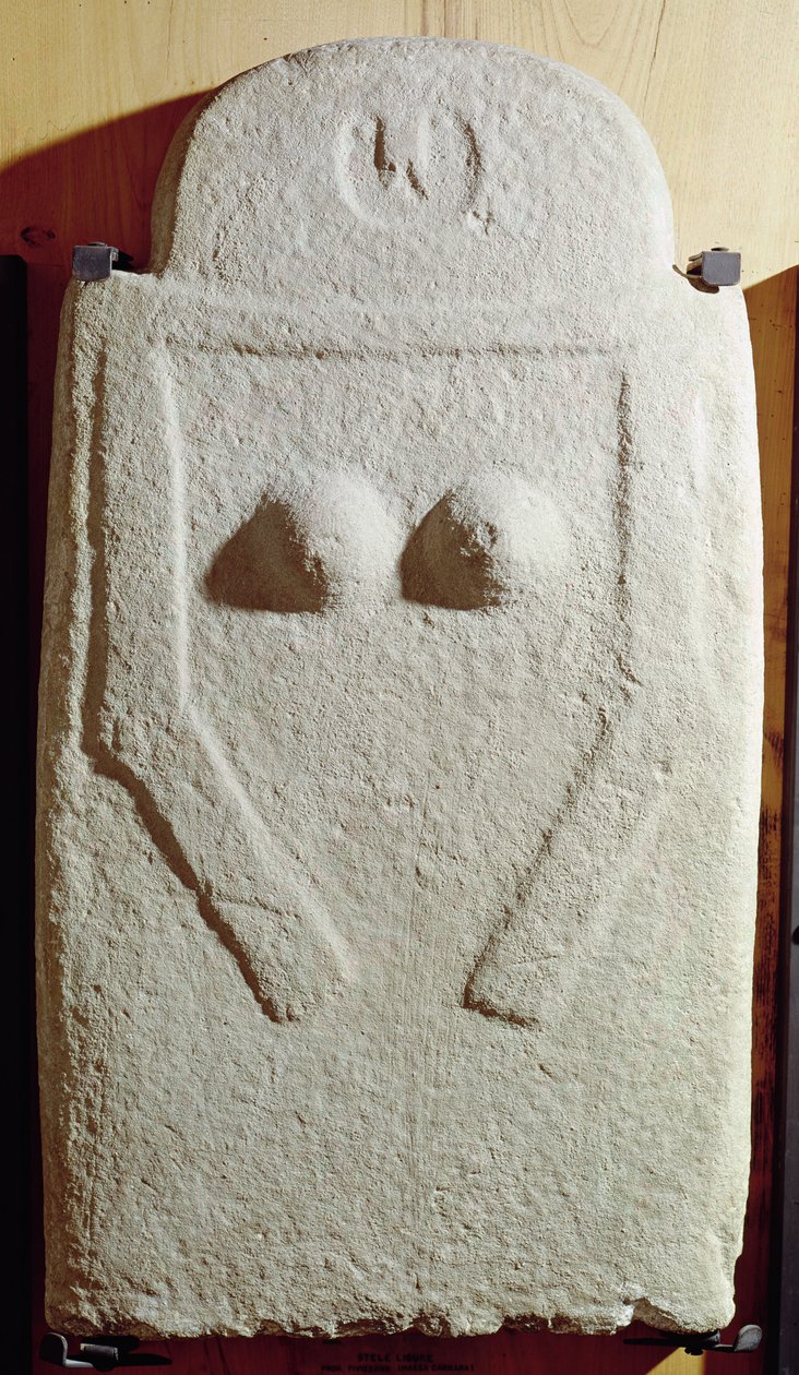 Staty Menhir, ca 1800-750 f.Kr. av Prehistoric