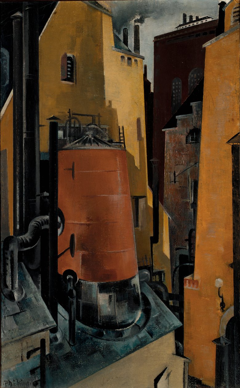 Industri, ca. 1923. av Preston Dickinson