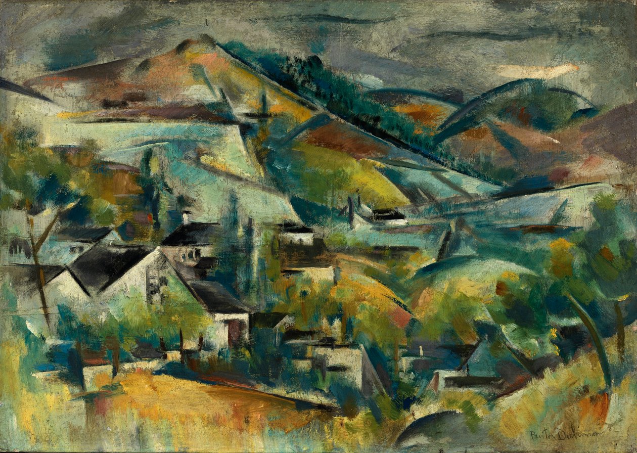 Quebec, ca. 1925. av Preston Dickinson