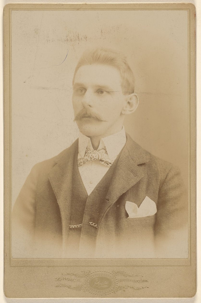 [Oidentifierad man med mustasch] av Price