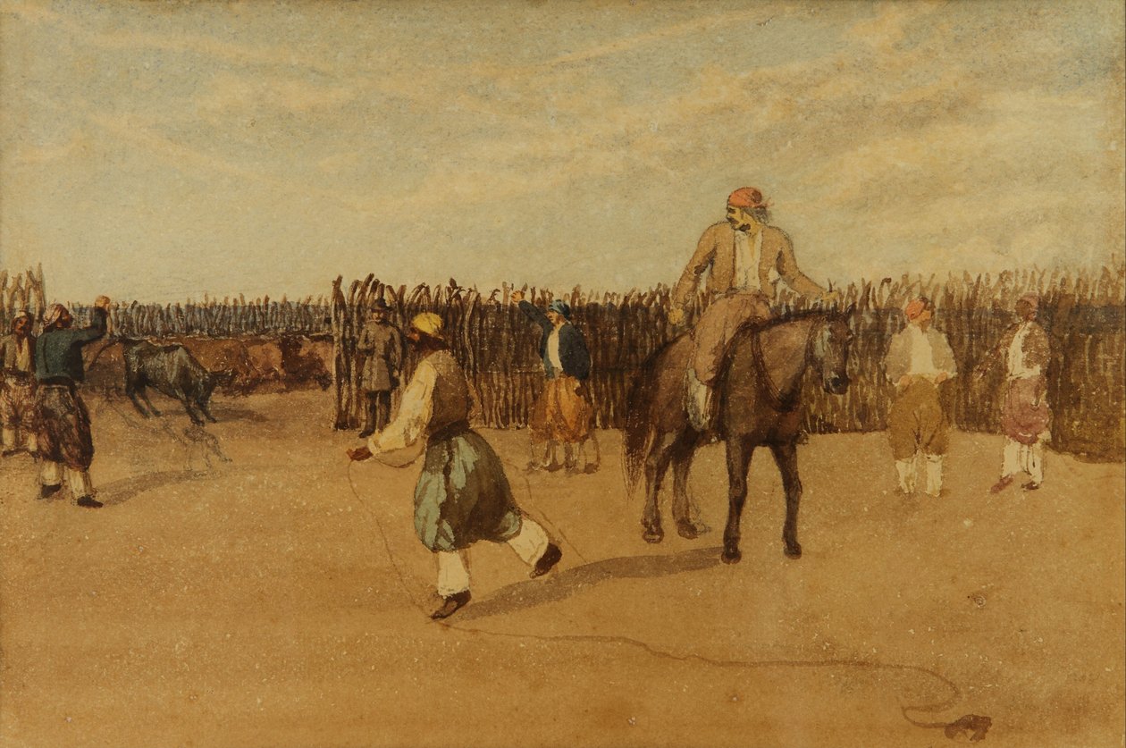 En el corral av Prilidiano Pueyrredon