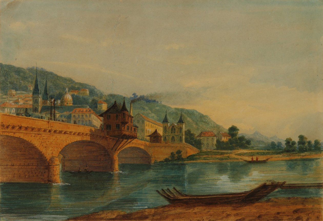 Paisaje (Suiza) av Prilidiano Pueyrredon