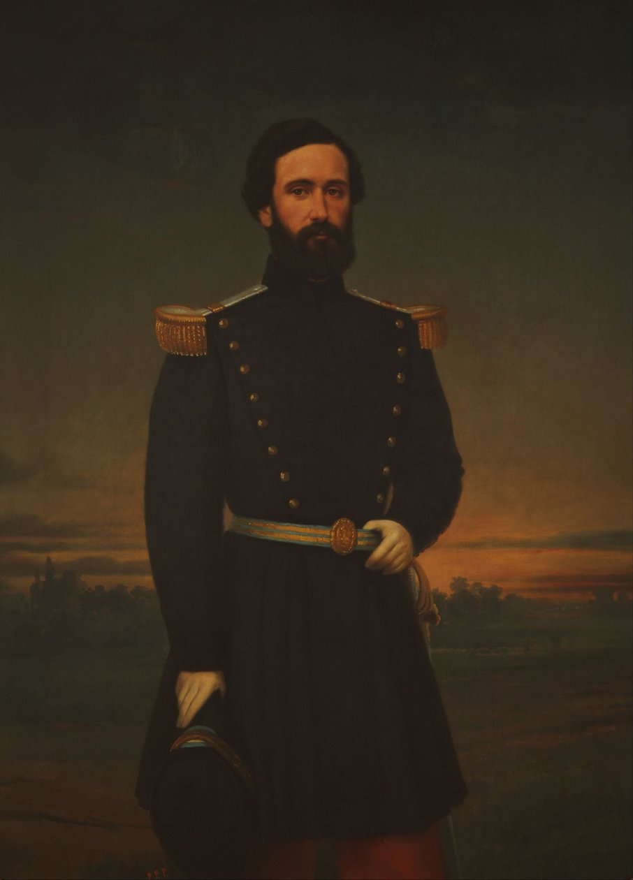 Porträtt av Don Alejandro Díaz av Prilidiano Pueyrredon