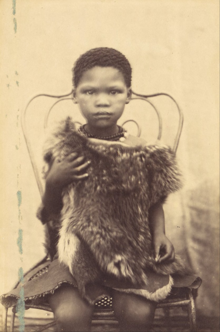 Betty, Hottentot -tjej, 9 år. av Napoleon Bonaparte