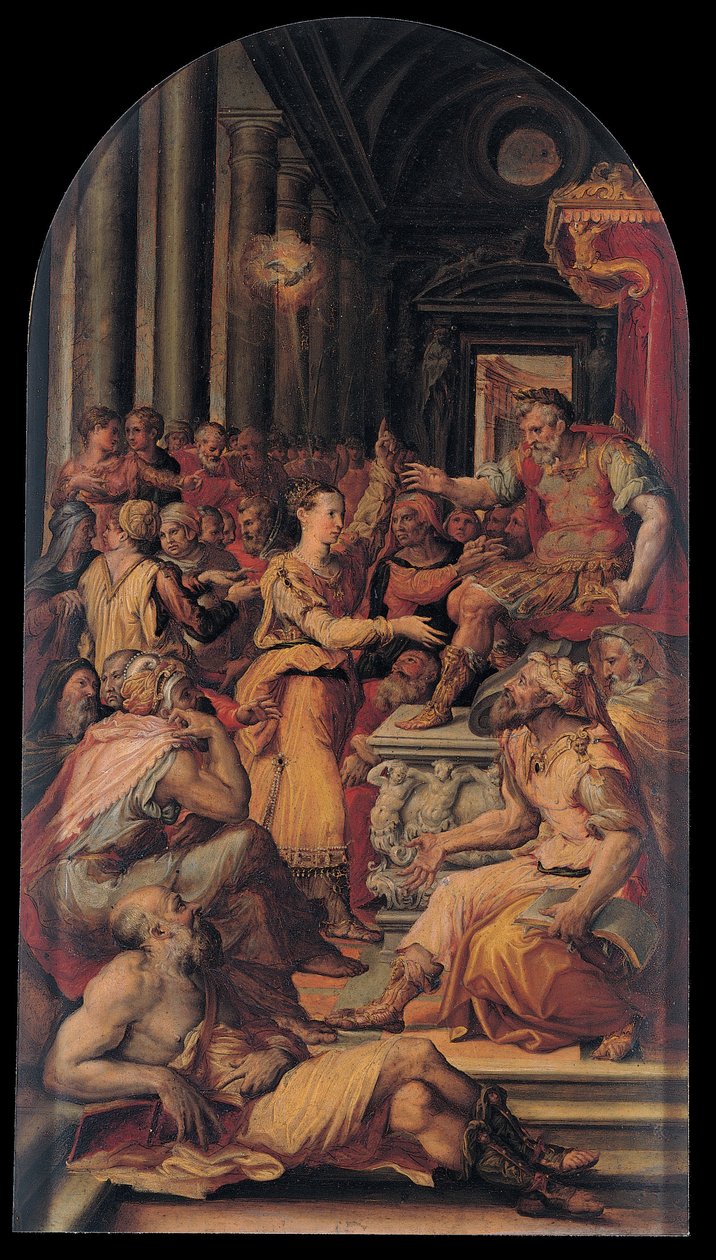 Sankt Katarinas tvist av Prospero Fontana