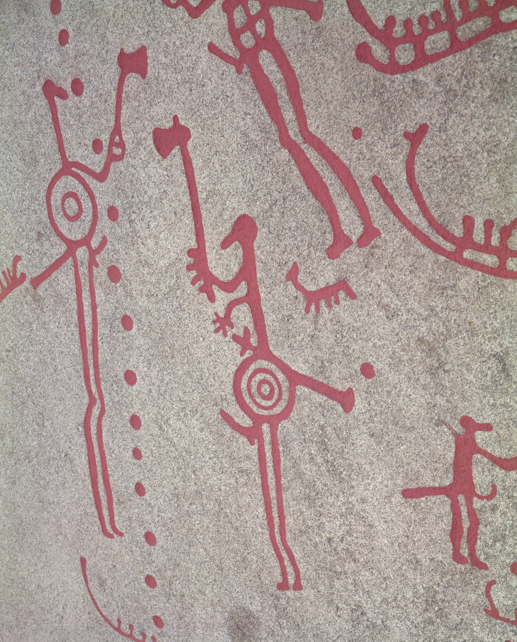 Magiska scener (hällmålning) av Protohistoric
