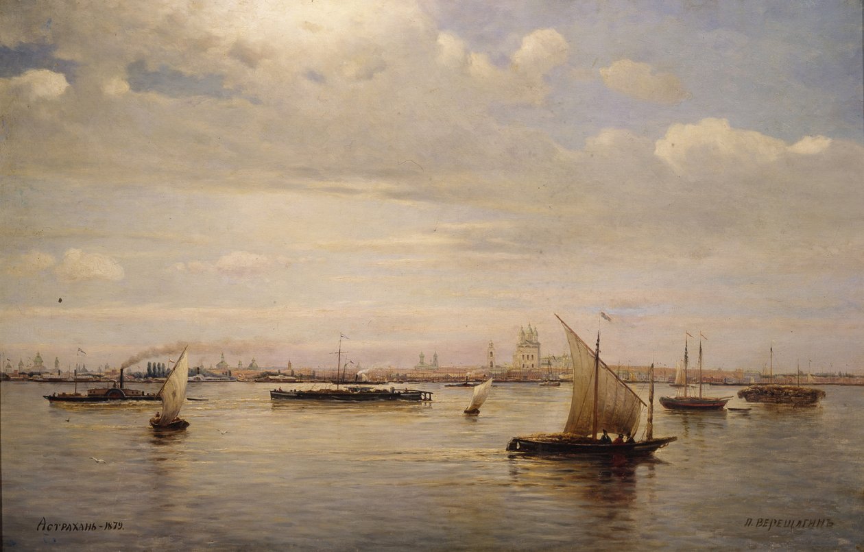Astrakhan, 1879 av Pjotr ​​​​Petrowitsch Wereschtschagin