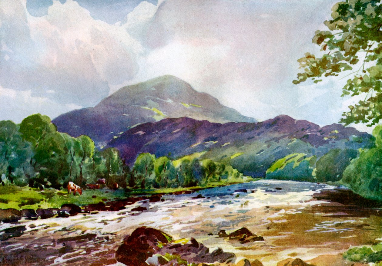 På Teith nära Callander, Perthshire, 1924-1926 av RJ Begg