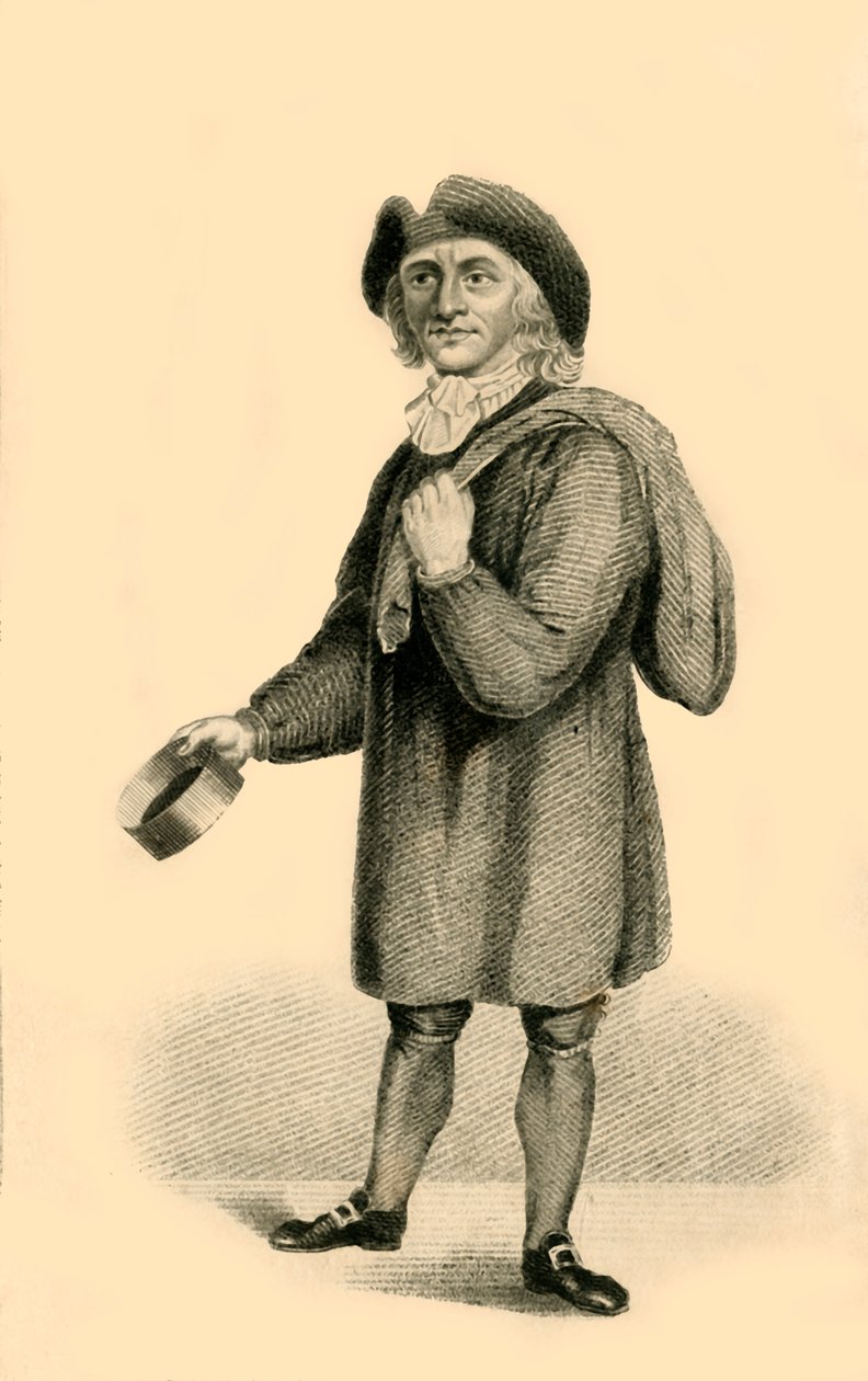 Thomas Britton, The Musical Small Coal-man, 1821. av R. Page
