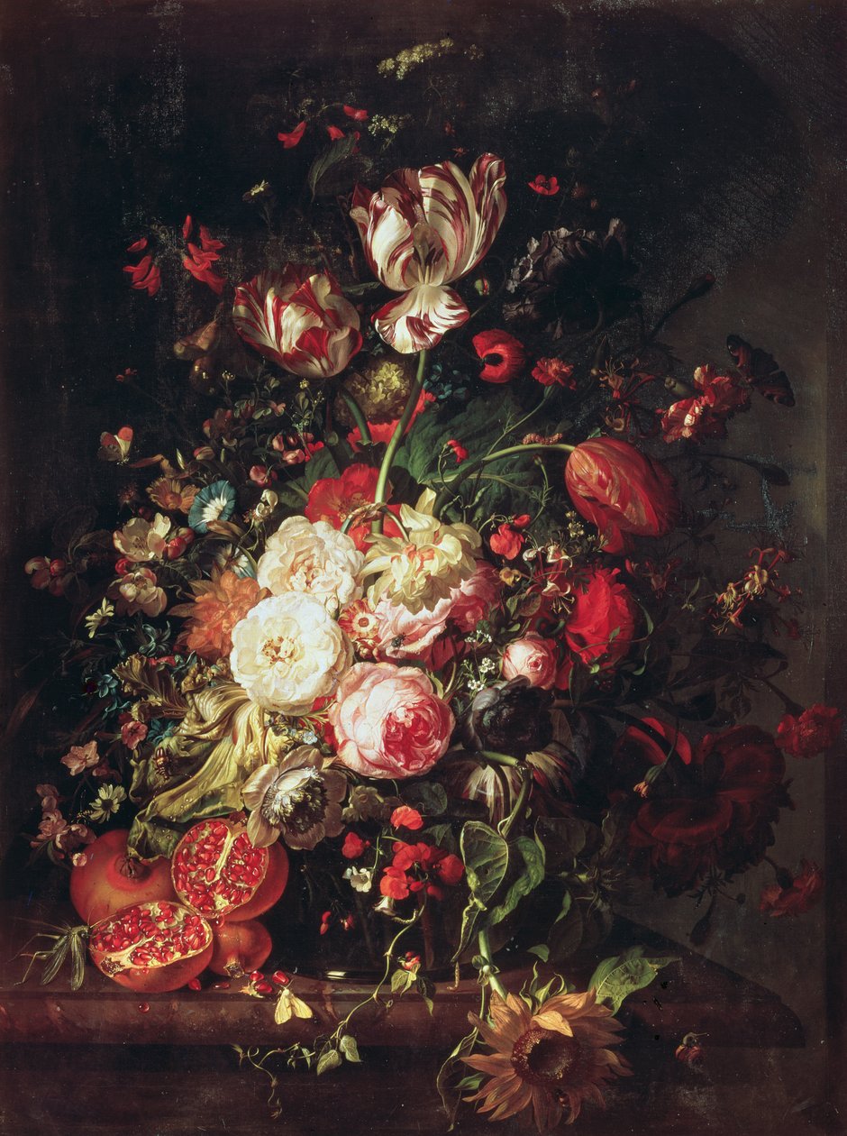 Blommor och frukt av Rachel Ruysch