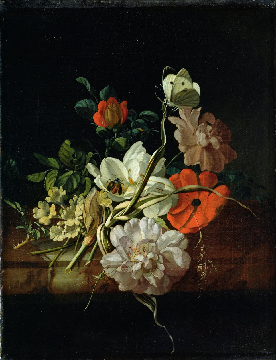 Stilleben med blommor av Rachel Ruysch