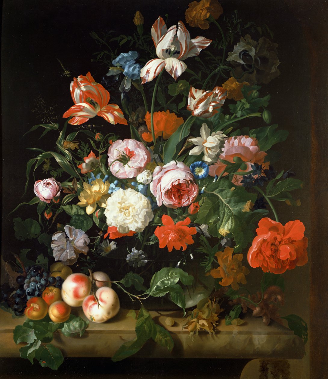 Stilleben med blommor av Rachel Ruysch