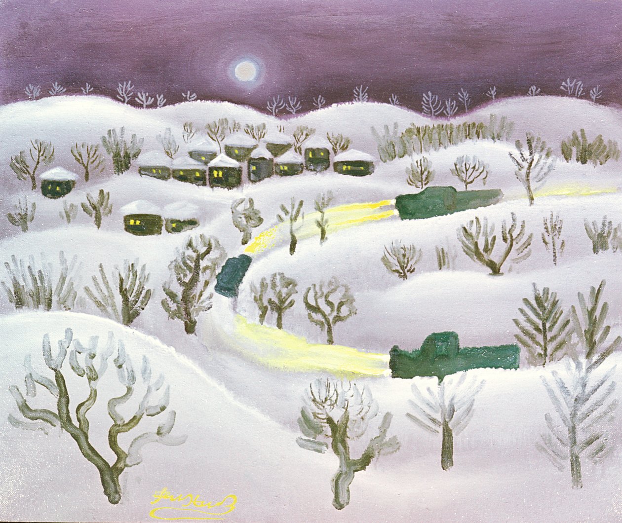 Vinternatt, 1971 av Radi Nedelchev