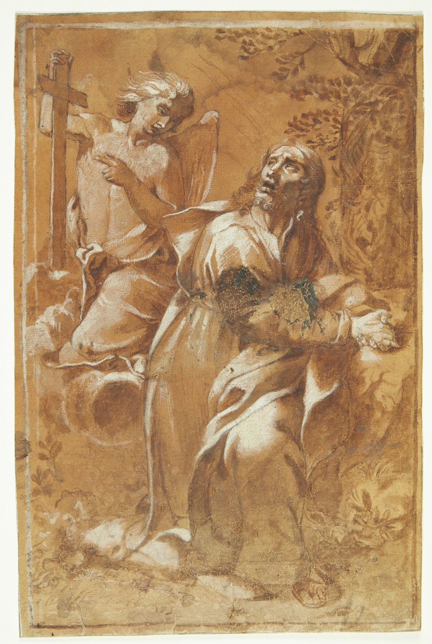 Jesus i Getsemane har av Raffaellino dal Colle