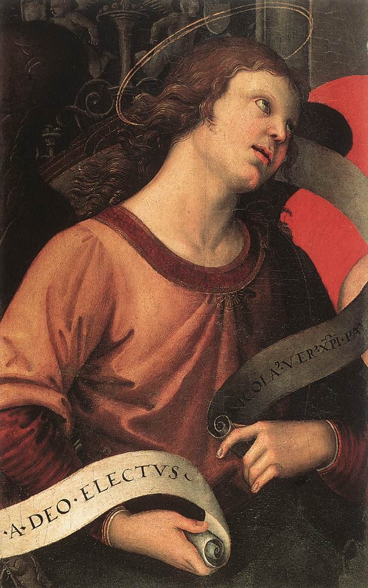 Angel  av Raffaello Sanzio Raphael