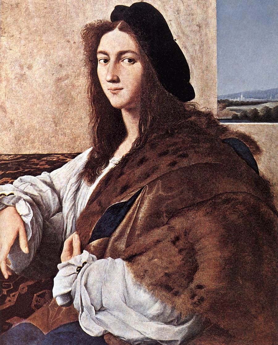 Porträtt av en ungdom av Raffaello Sanzio Raphael