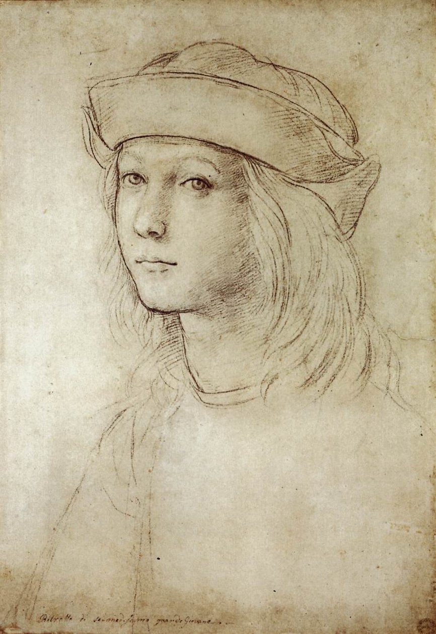 Self-portrait av Raffaello Sanzio Raphael