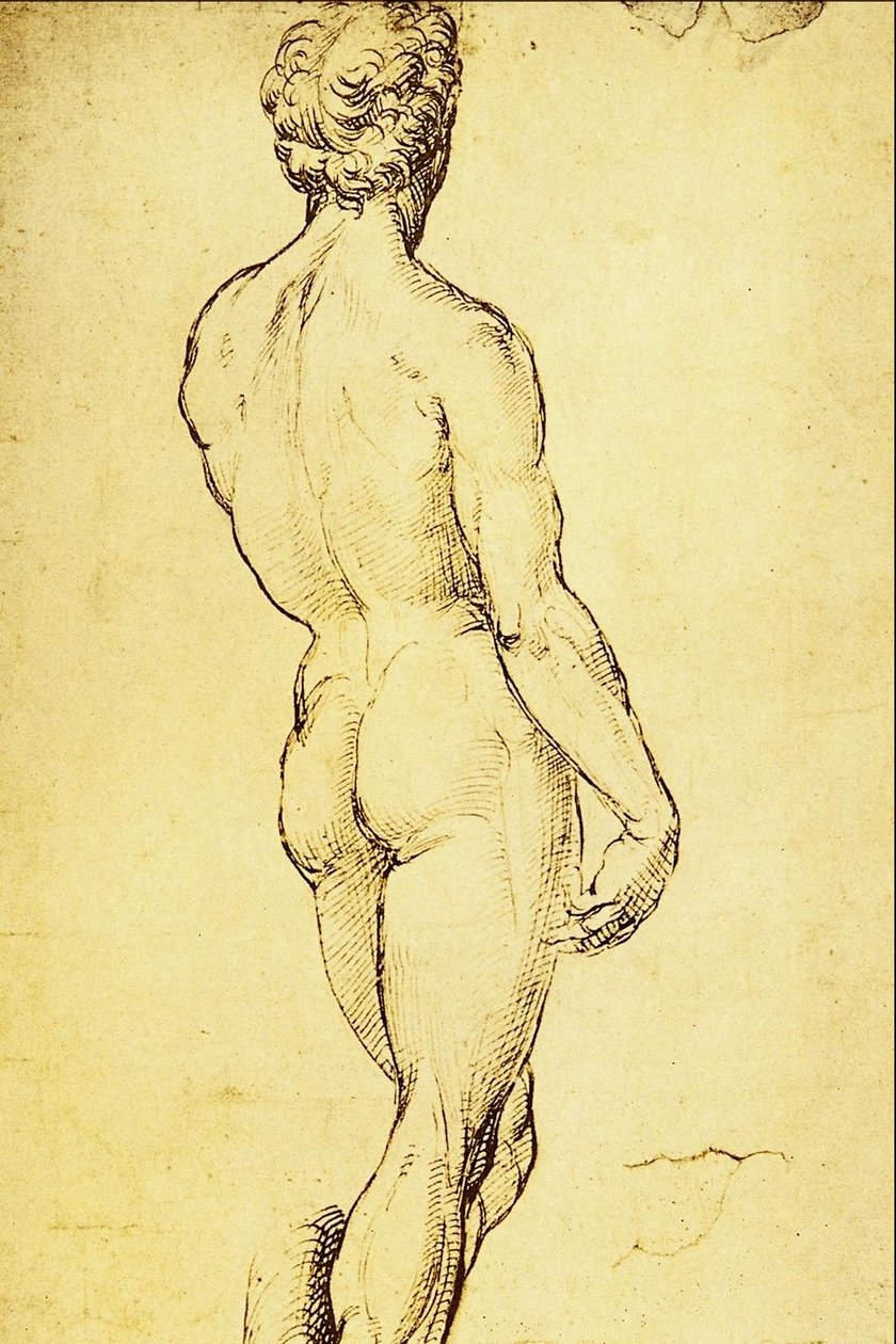 Studio di Nudo  av Raffaello Sanzio Raphael