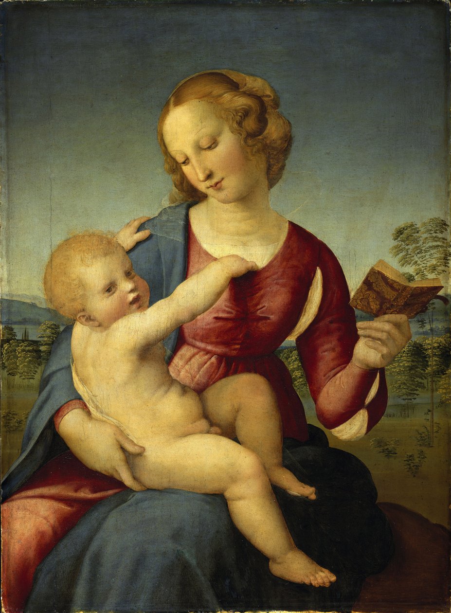 Madonna Colonna, 1508 av Raffaello Sanzio Raphael