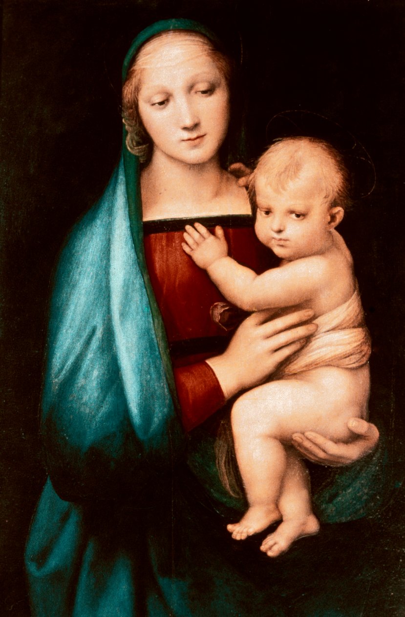 Storhertigens Madonna, 1504 av Raffaello Sanzio Raphael