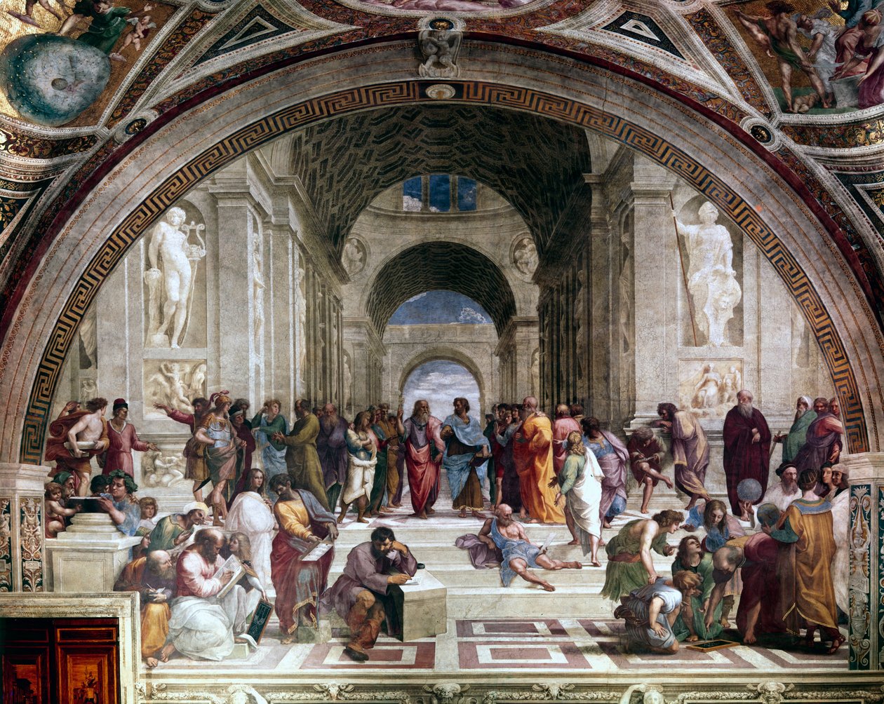 School of Athens, c1510 av Raffaello Sanzio Raphael