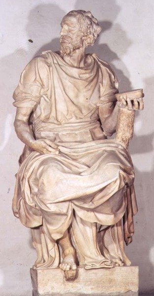 St. Damian (marmor) av Raffaello da Montelupo