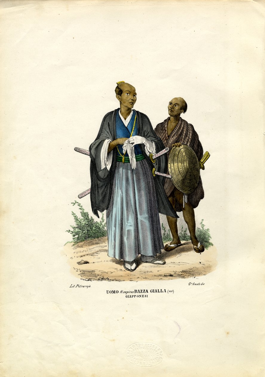 Japanska folket, 1863-79 av Raimundo Petraroja