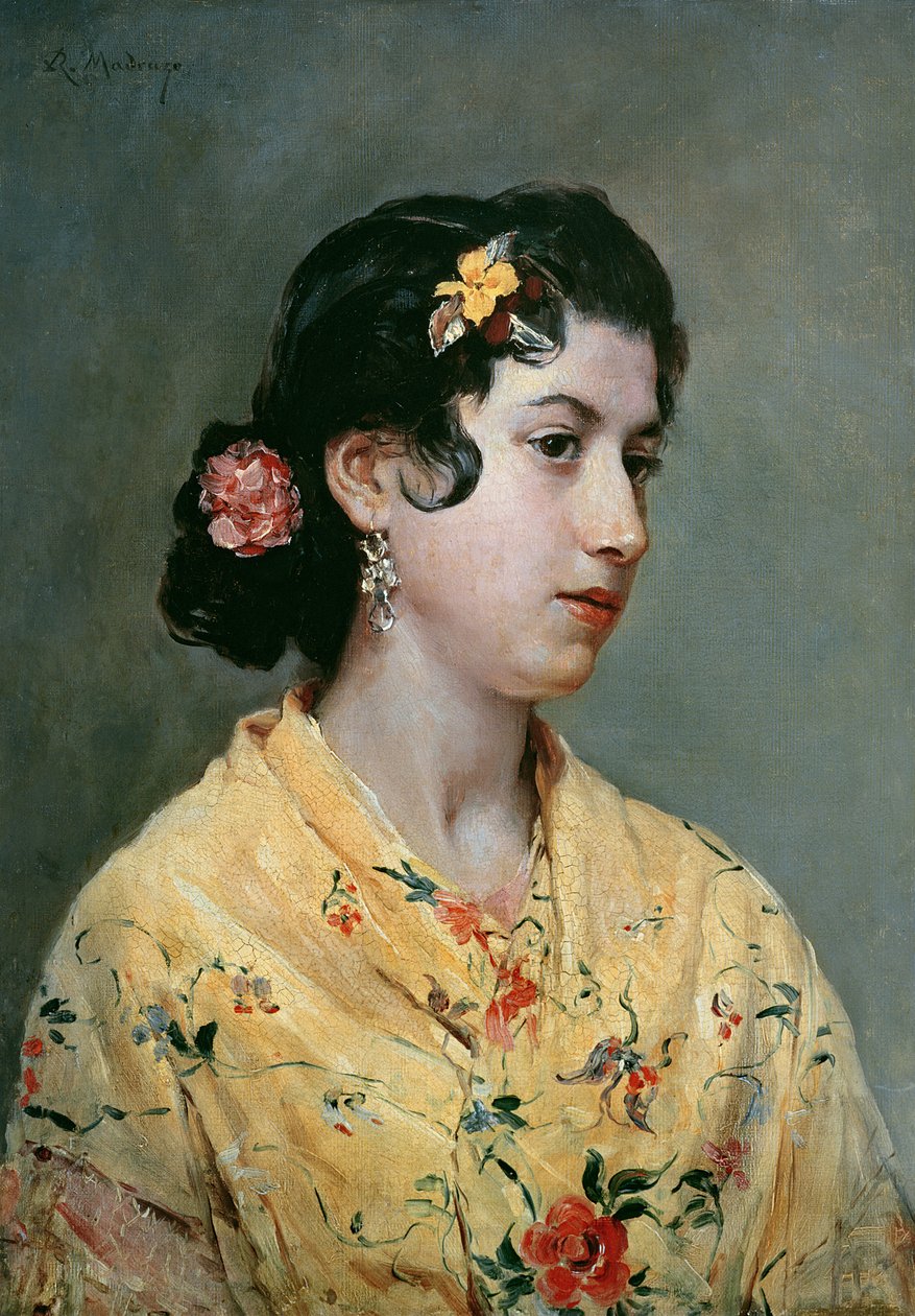 Andalusisk kvinna, 1898 av Raimundo de Madrazo y Garreta