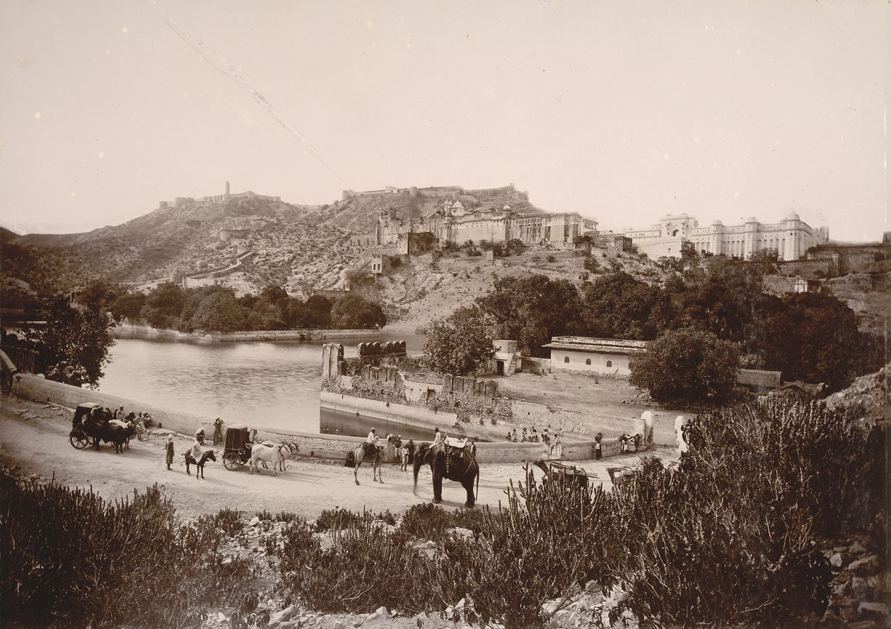 Amber Fort av Raja Deen Dayal