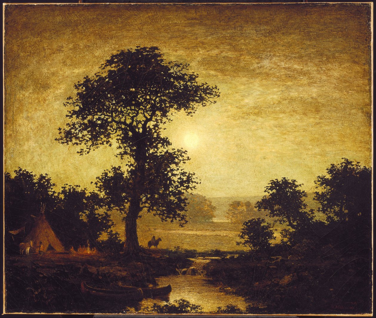 Moonlight av Ralph Albert Blakelock