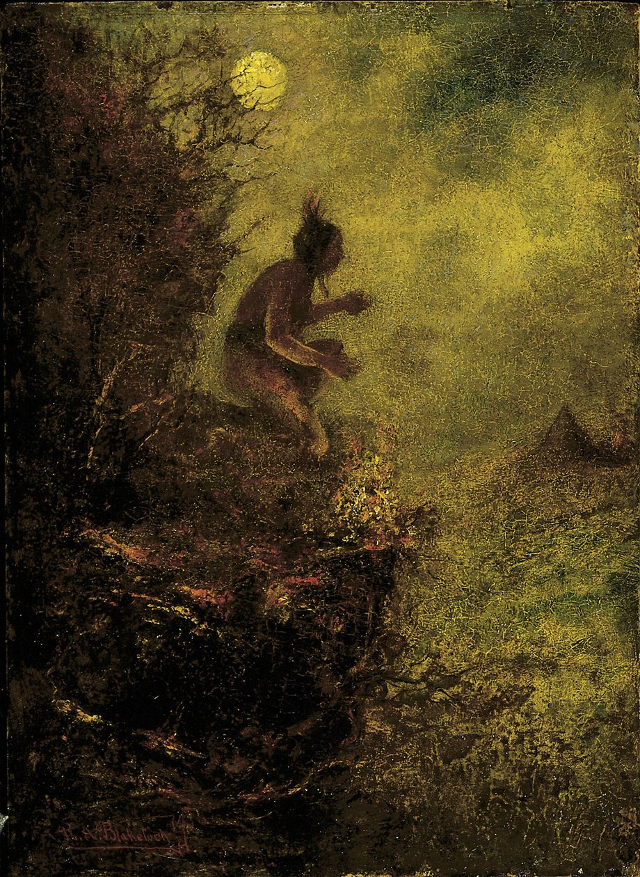 Signalbranden av Ralph Albert Blakelock