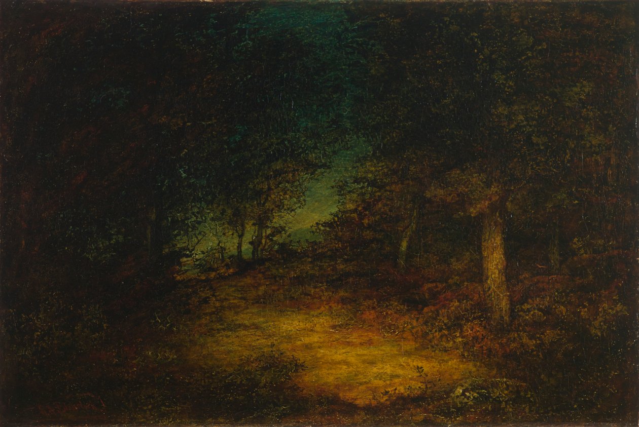 Trä inredning av Ralph Albert Blakelock